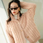 Faux Fur sweater Pink