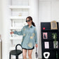 Oversized shirt travel diary