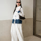 Denim Love white