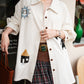 Frida shirt navy white