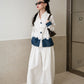 Denim Love white