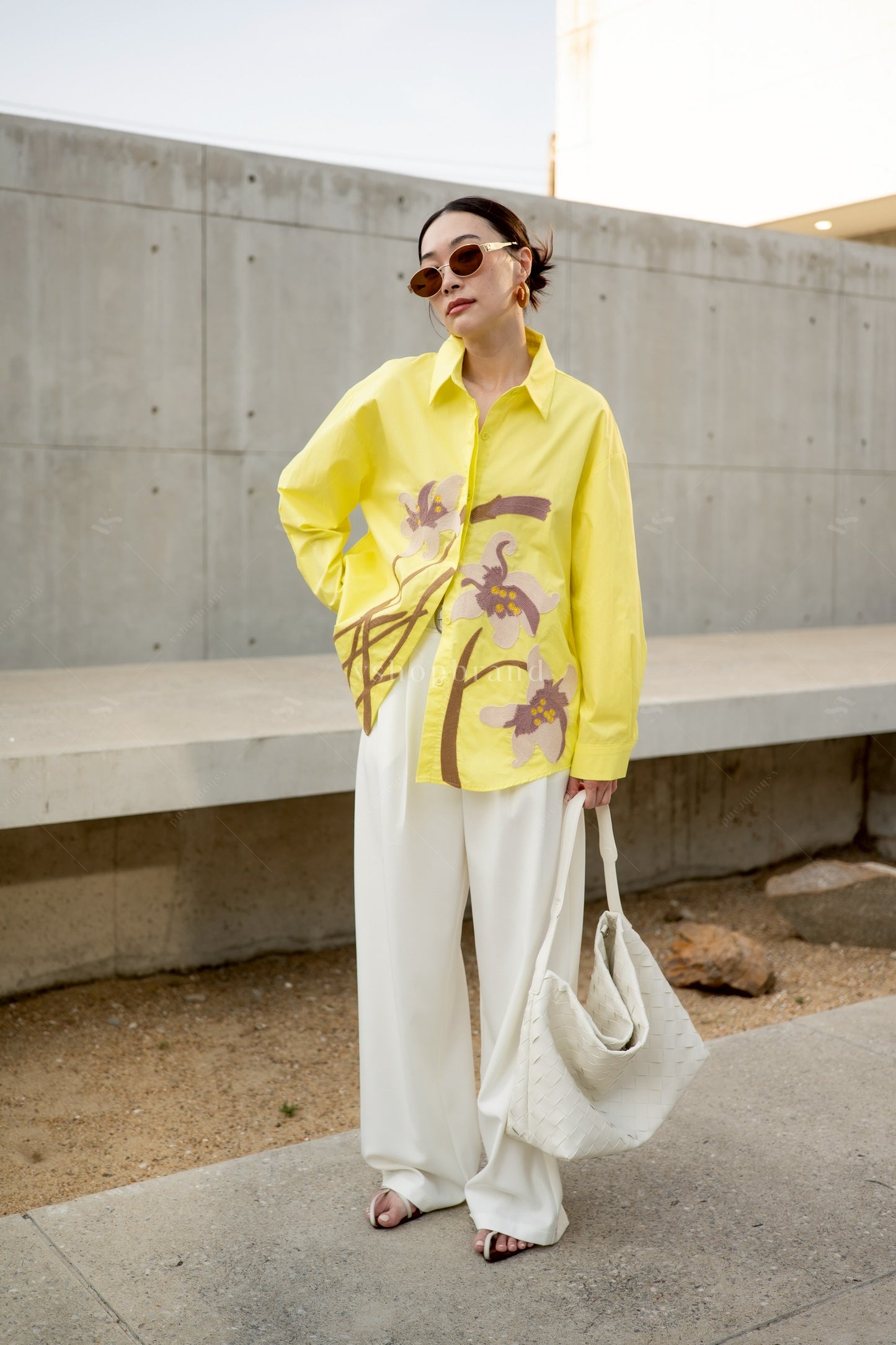 Floretta shirt yellow