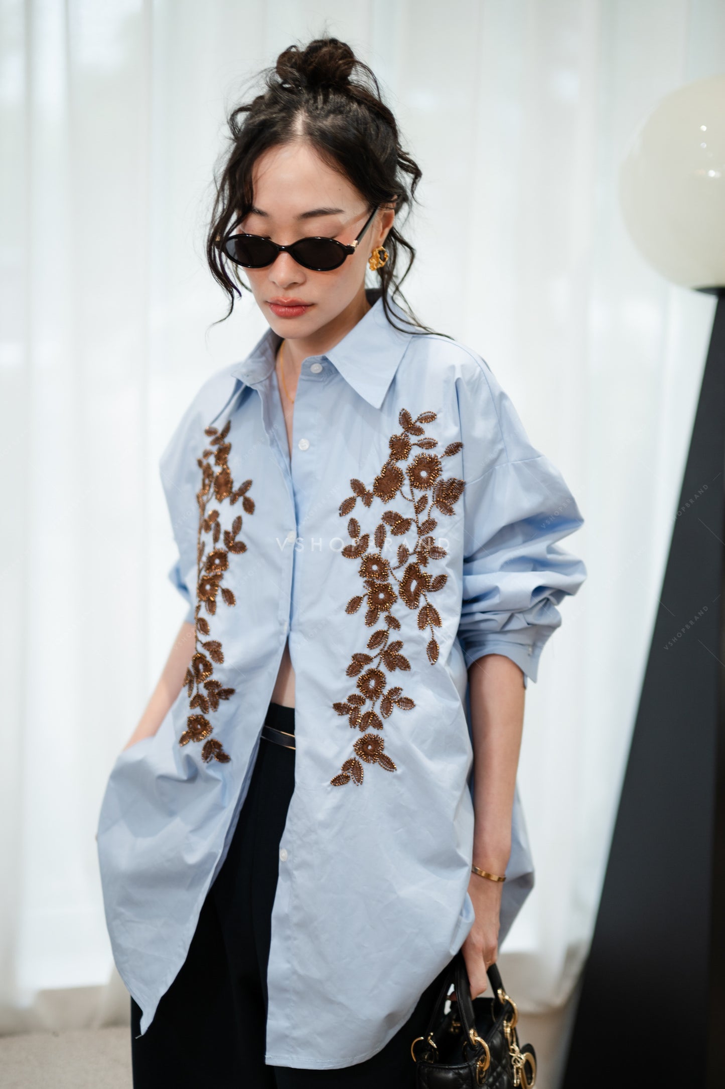 ELLA Shirt Blue