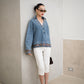 Denim boho love Light