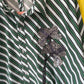 Flirty striped shirt Green