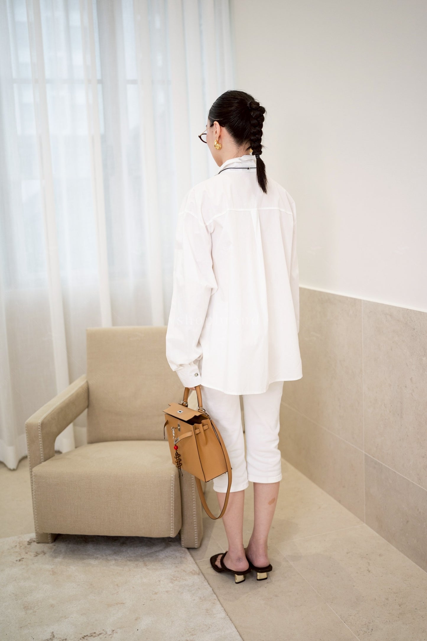 The Serene shirt white