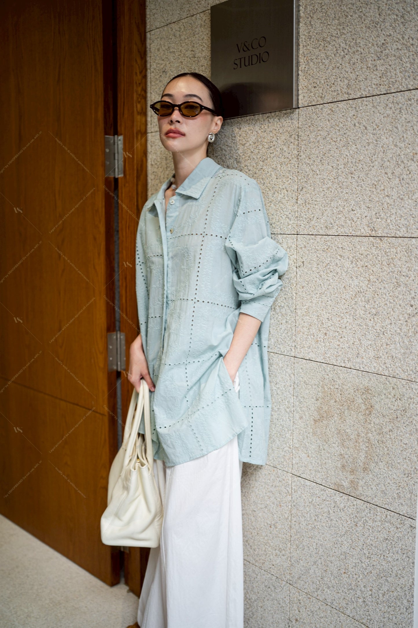 Frida shirt Blue