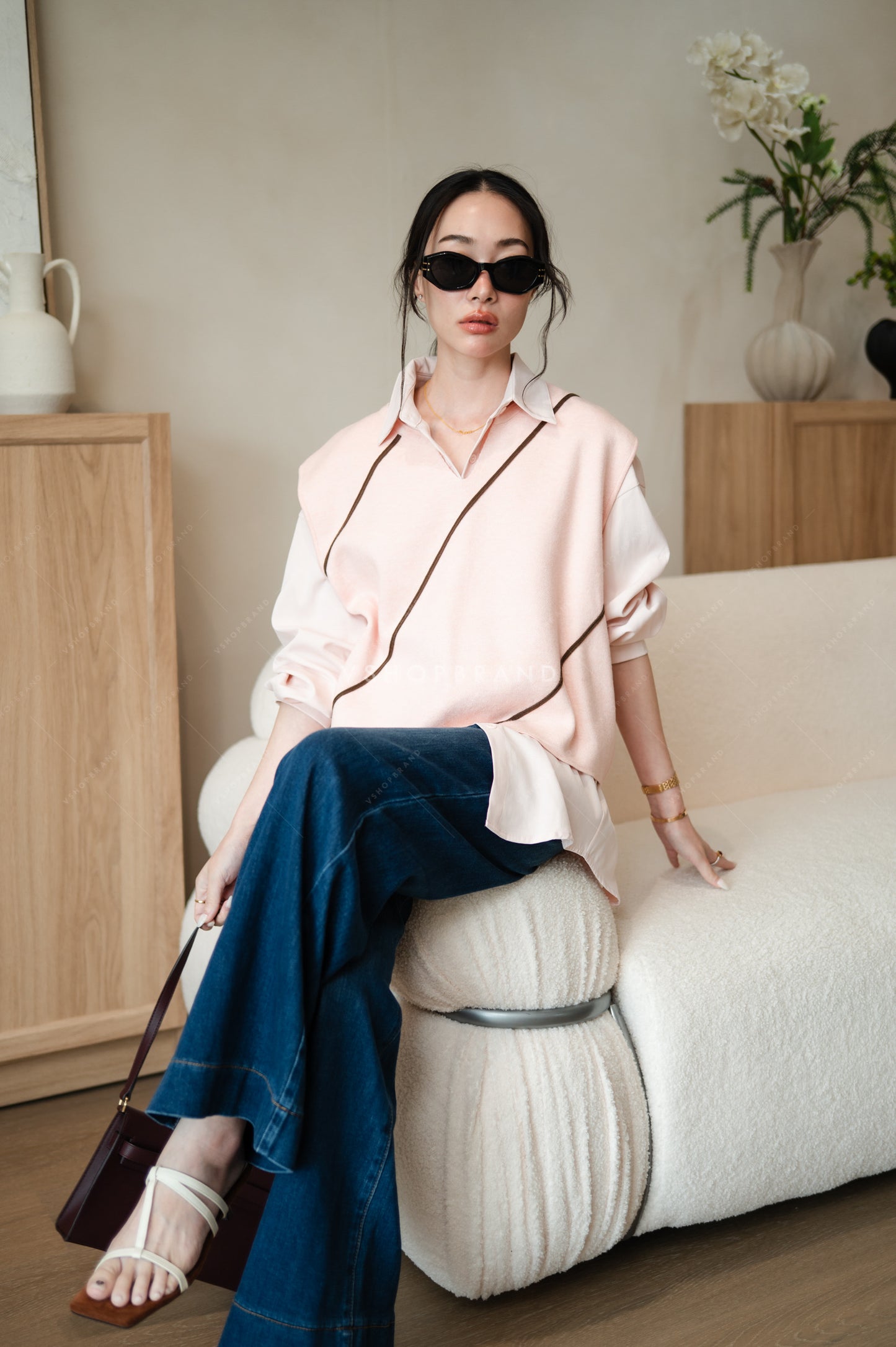 The Desire Tier Shirt pink