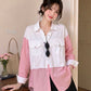 Denim Salsa Green Pink