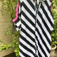 Striped sass dress