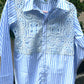 Lace it up Shirt BLUE