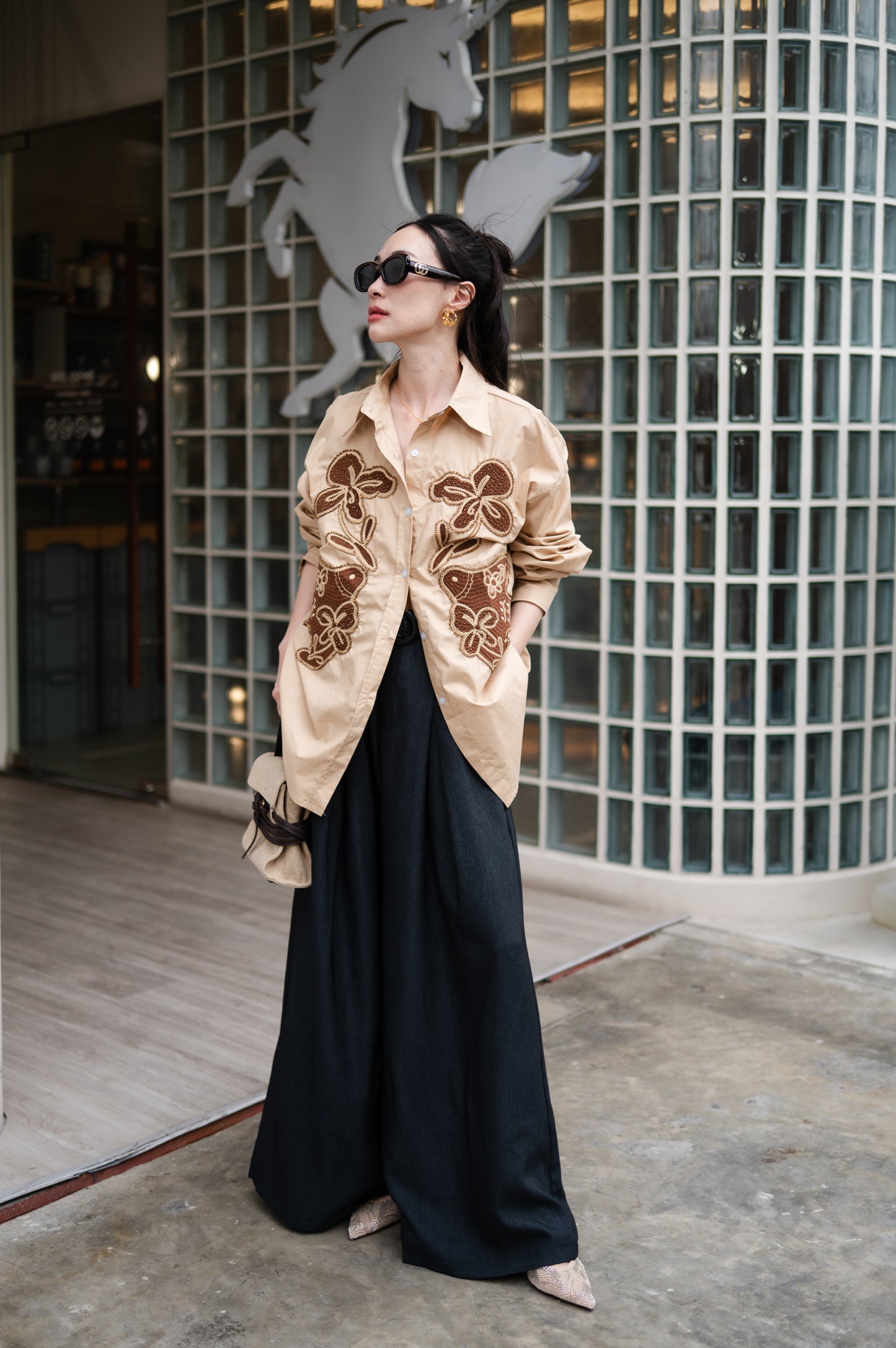 Enchanted shirt cream