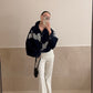 Denim Desire Shacket Black