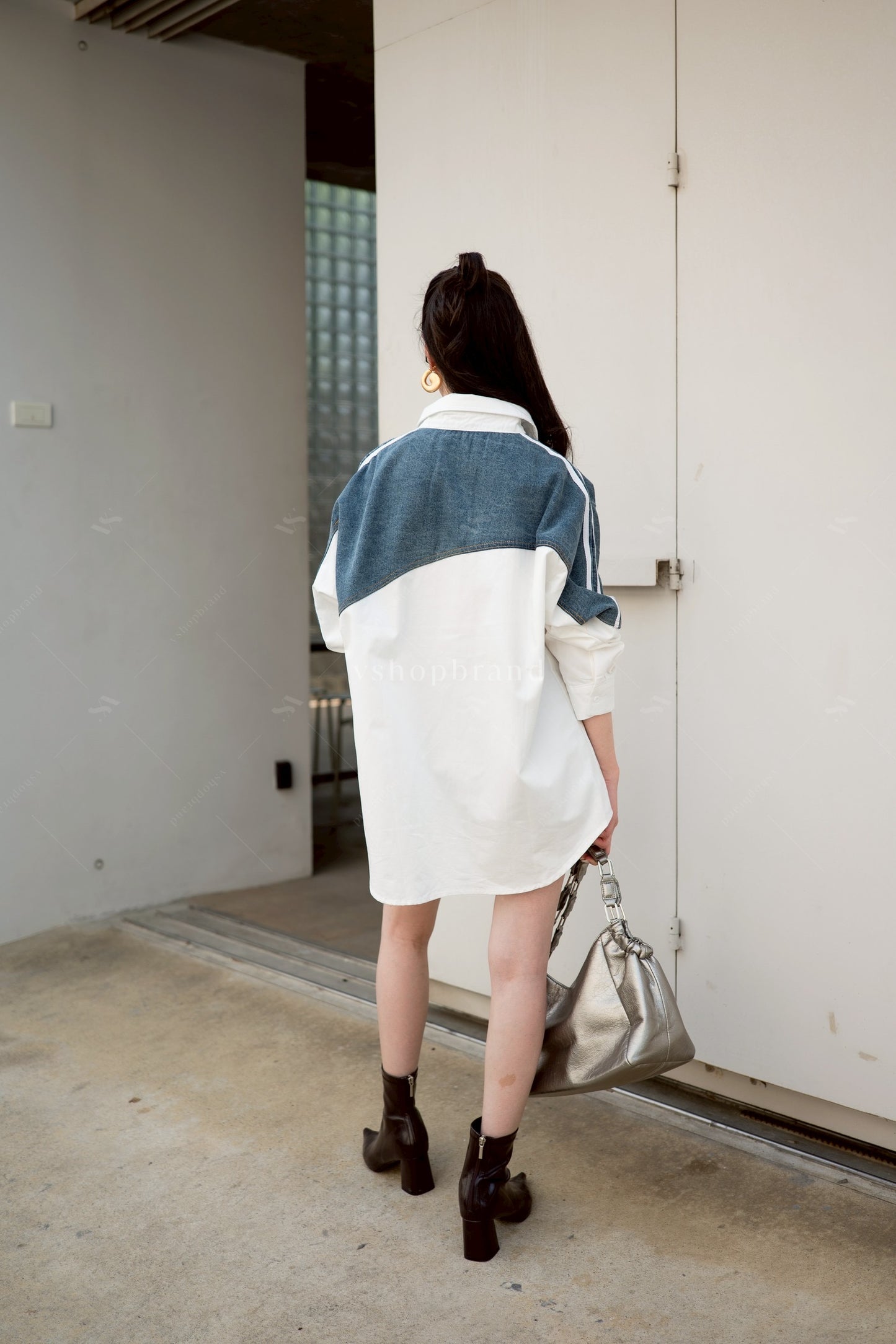 Denim Love White