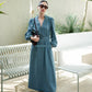 Mandarin maxi dress Light