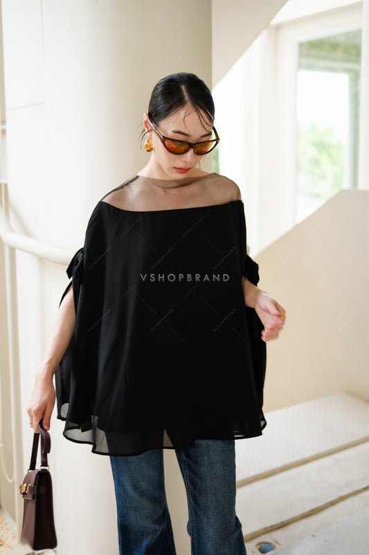 Paris Top Black
