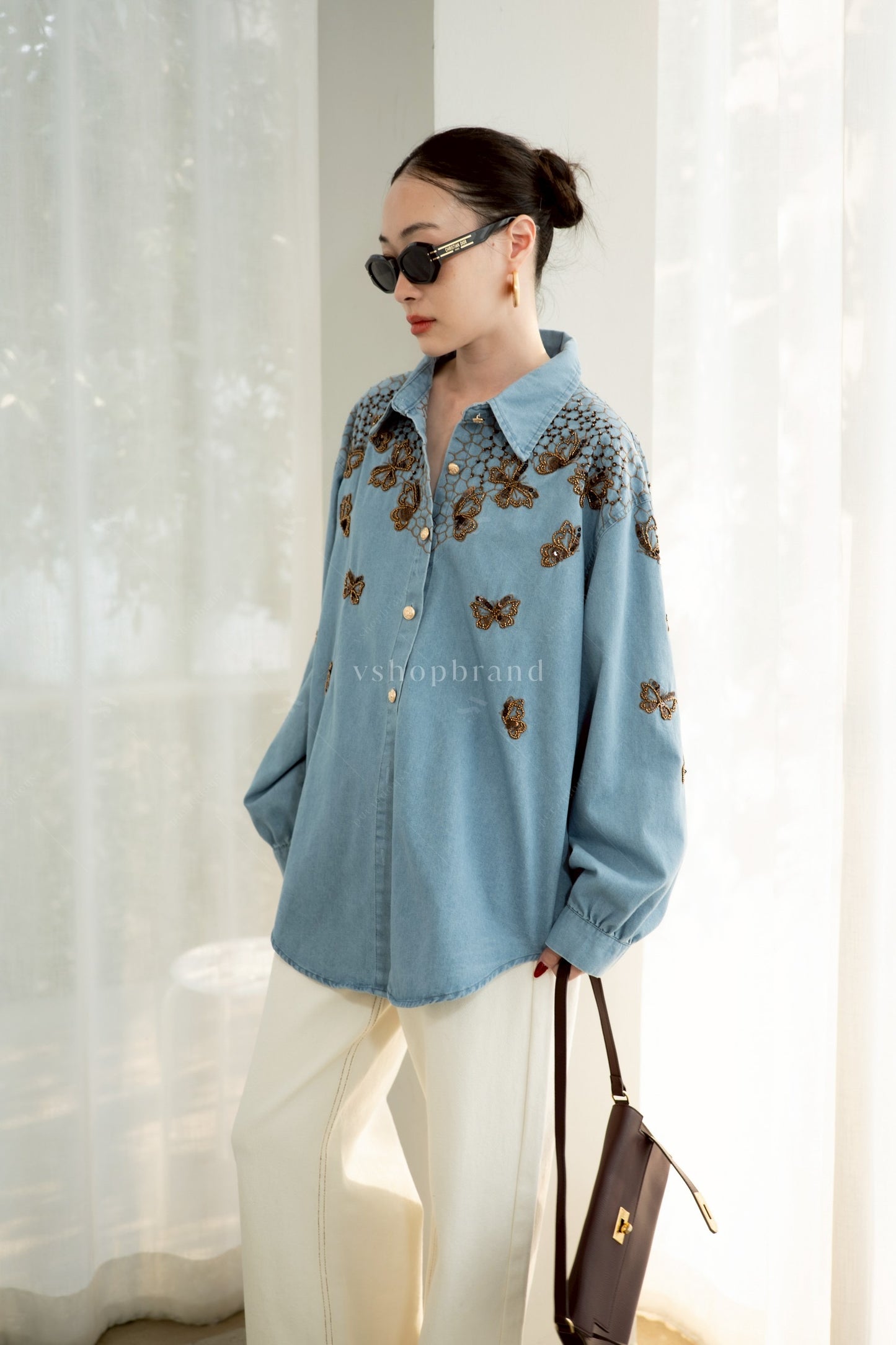 Butterfly shirt Light