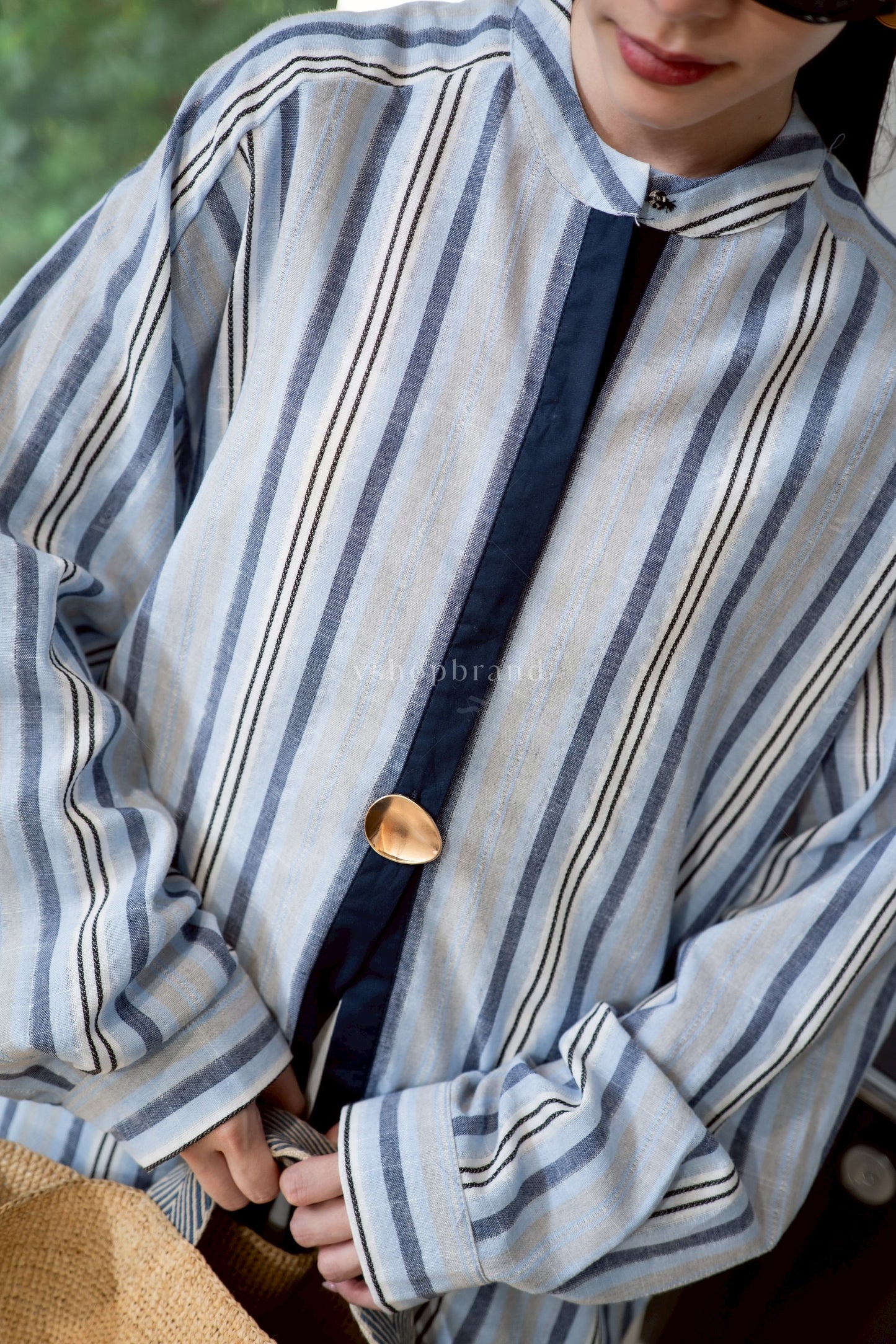 Brazilian Blue Shirt