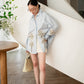 Flora Shirt Blue