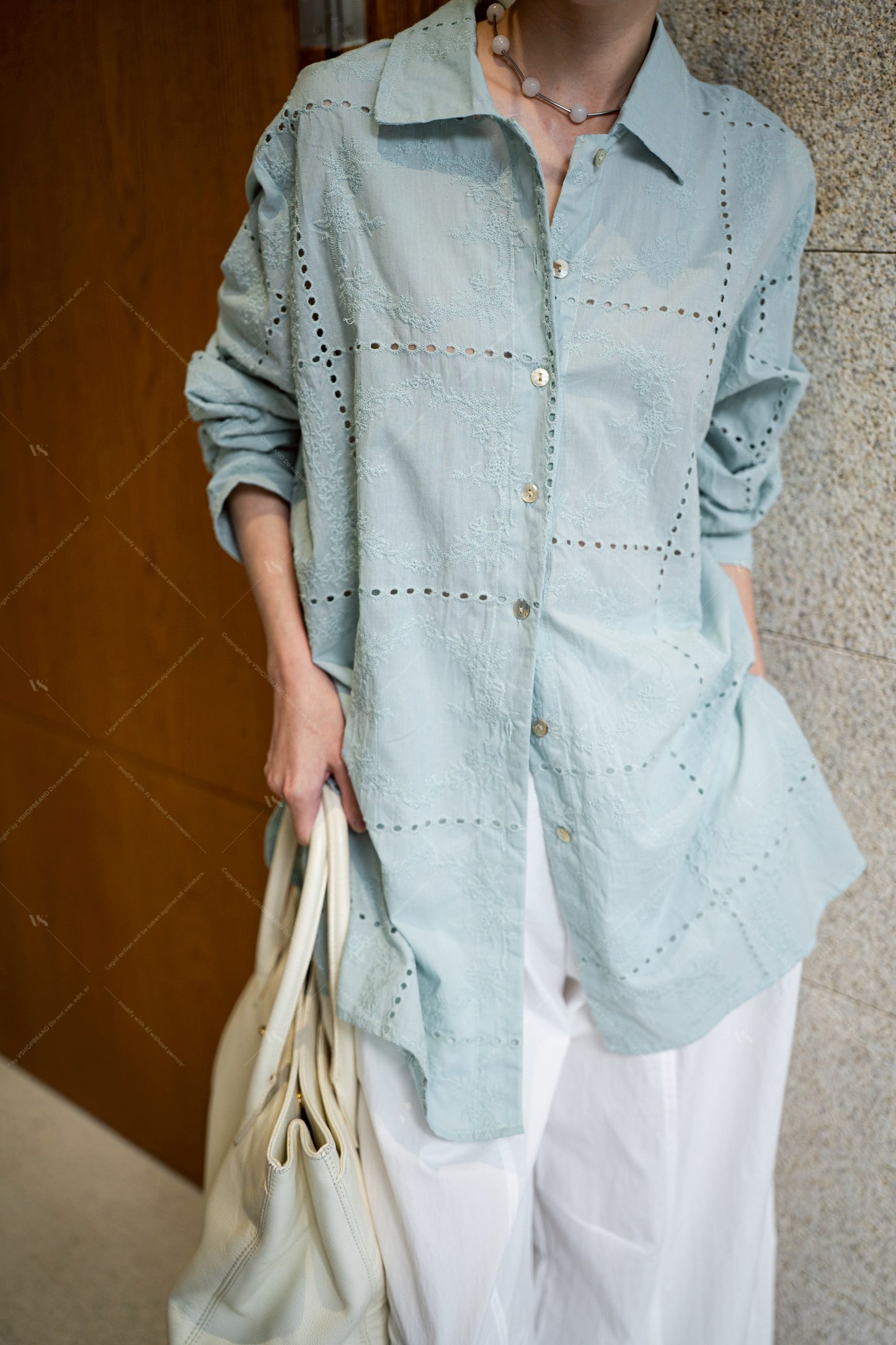 Frida shirt Blue