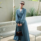 Mandarin maxi dress Light