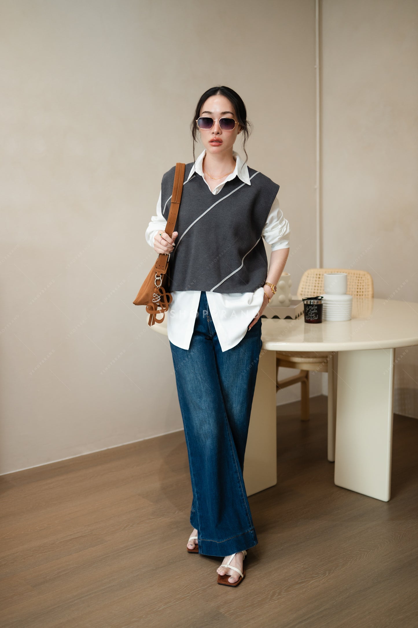 The Desire Tier Shirt Grey