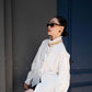 Bejewelled Shirt White