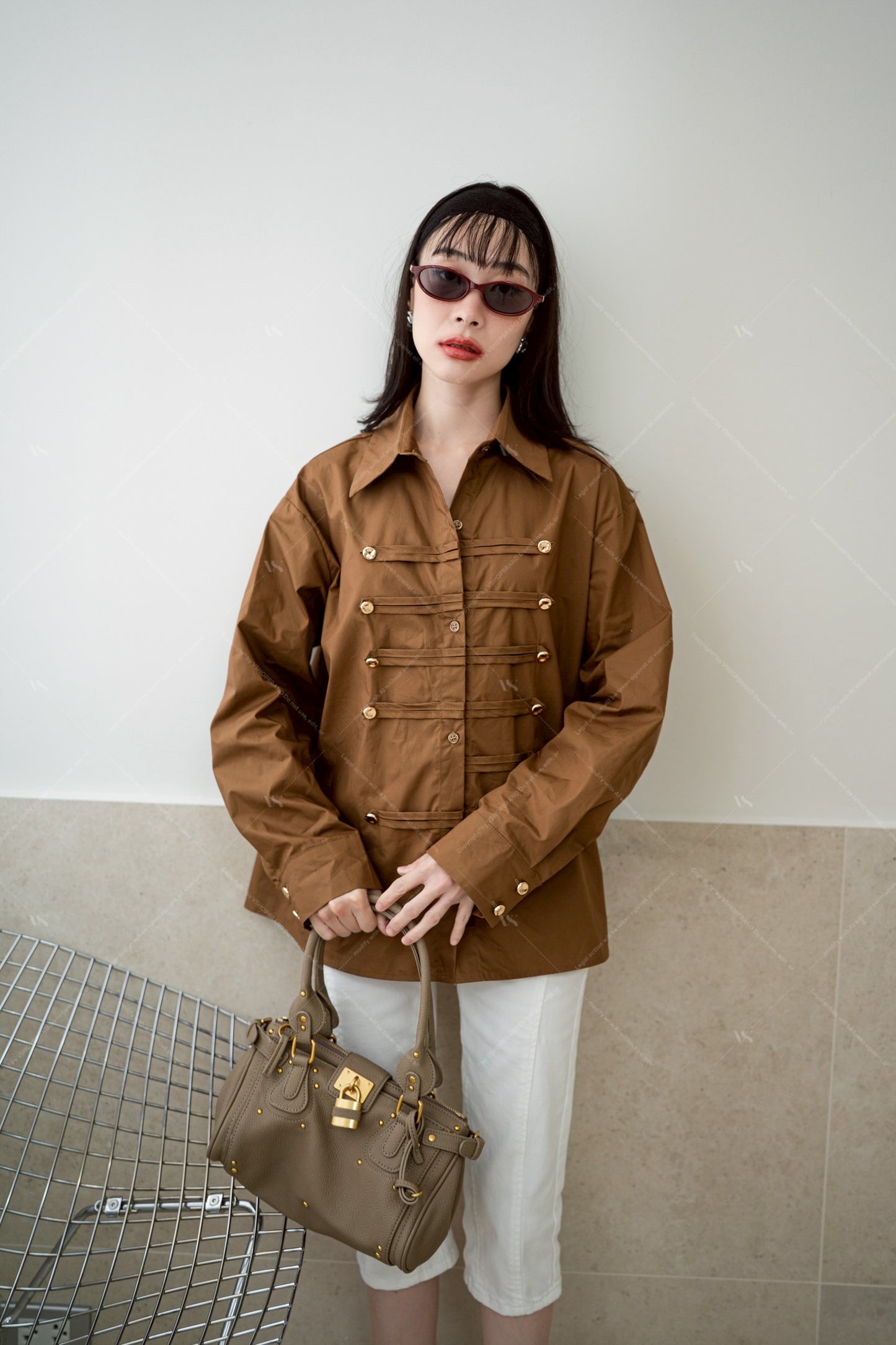 Estelle shirt Brown