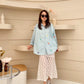 Oversize Style Shirt All Hearts BLUE