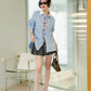 Bubble Button shirt BLUE