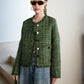 Tweed Green dream blazer