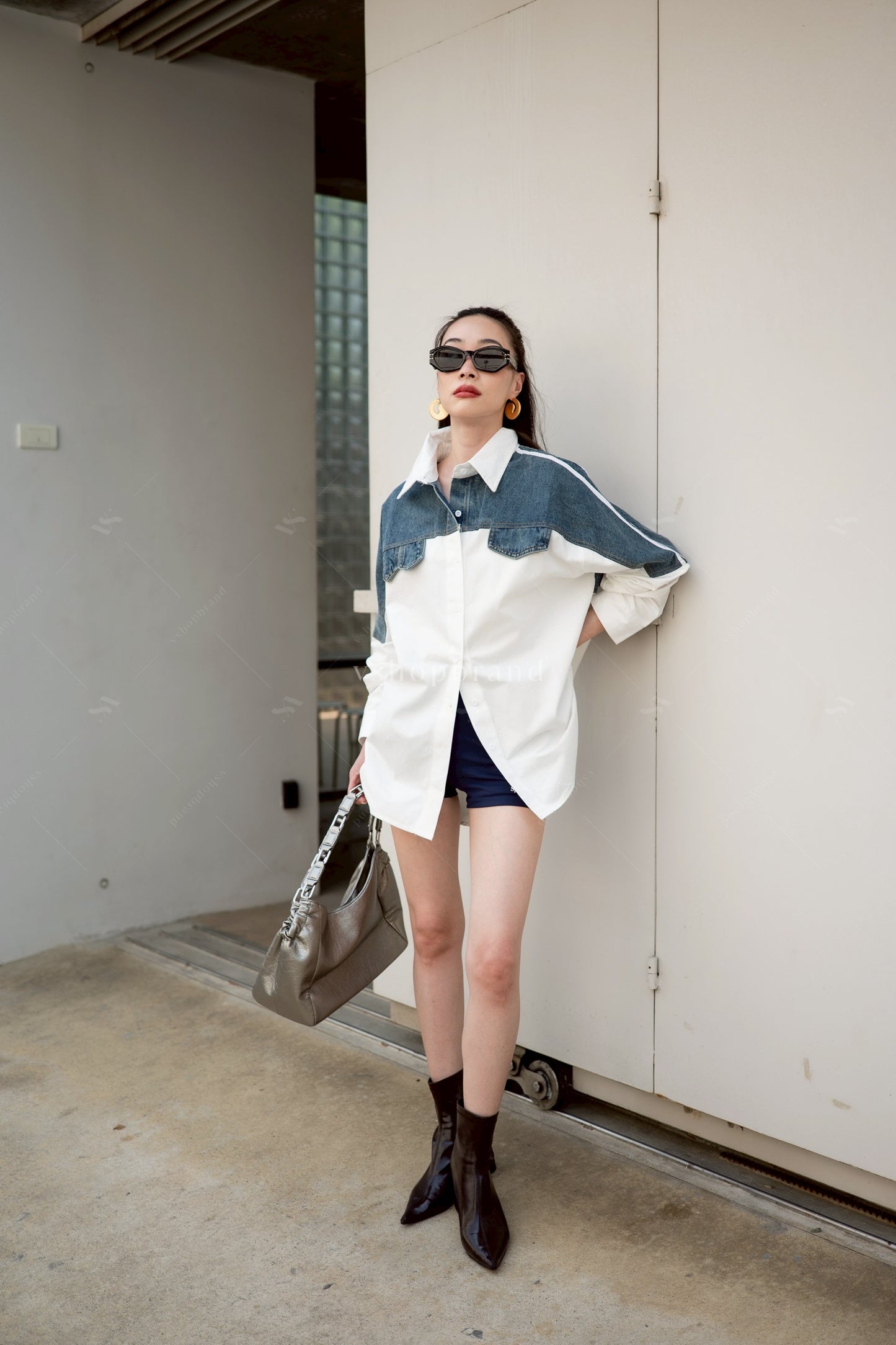 Denim Love White
