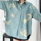 Oversized shirt travel diary