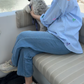 Oversize Style Shirt All Hearts Blue
