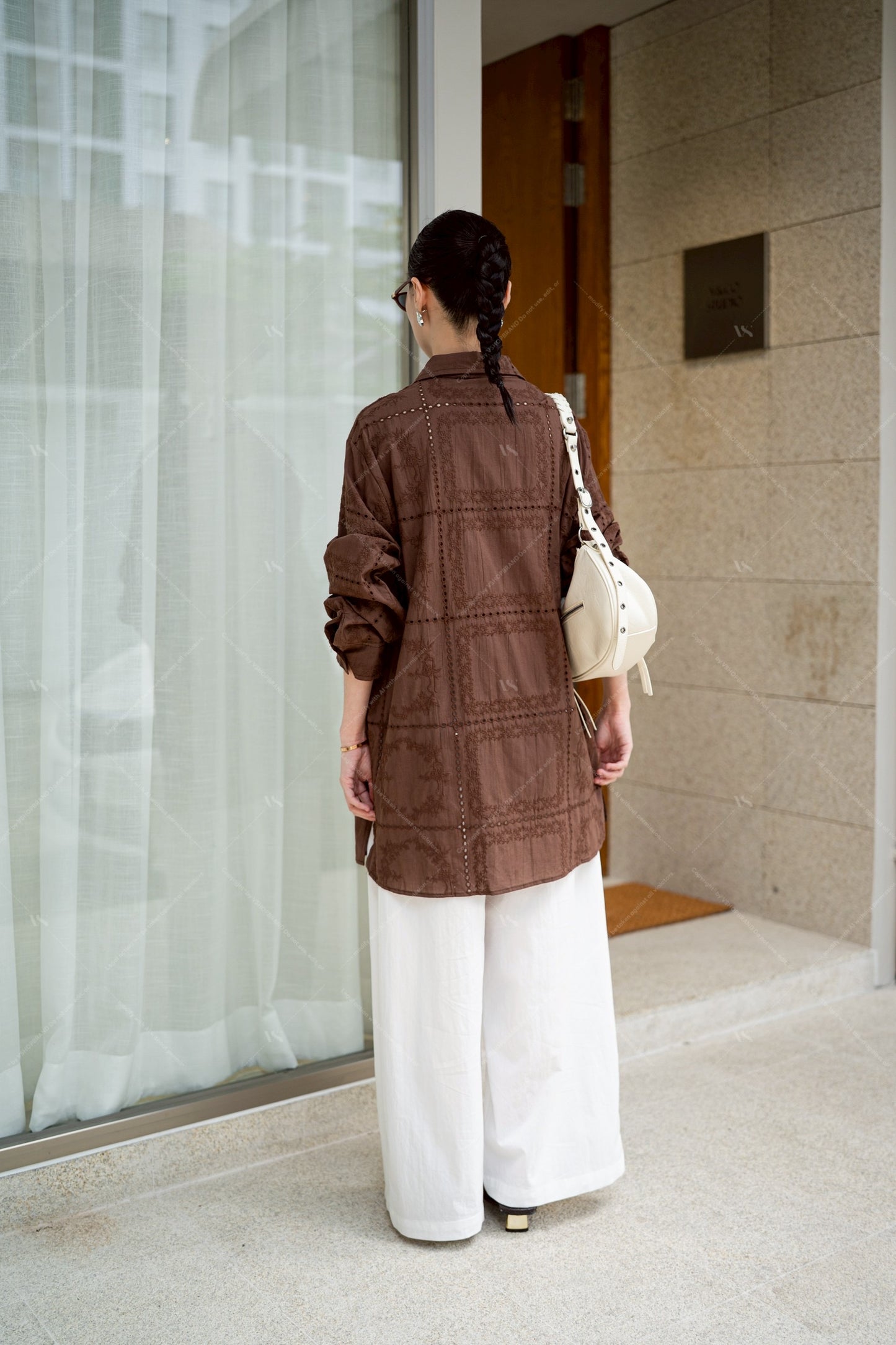 Frida shirt brown