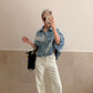 Denim Desire Shacket Blue Light