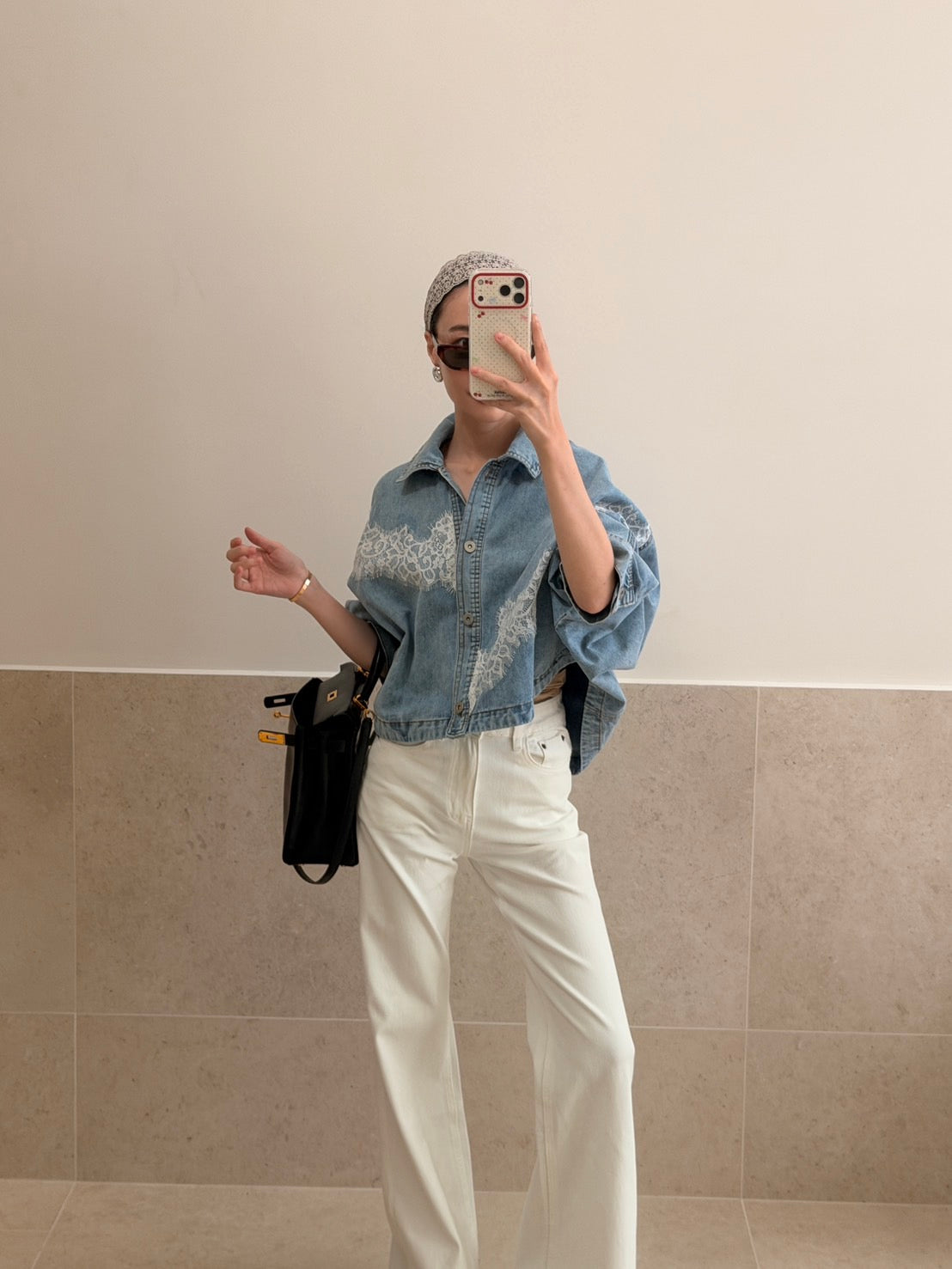 Denim Desire Shacket Blue Light