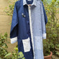 Blue Date shirt dress