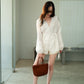 Lace Love Shirt White