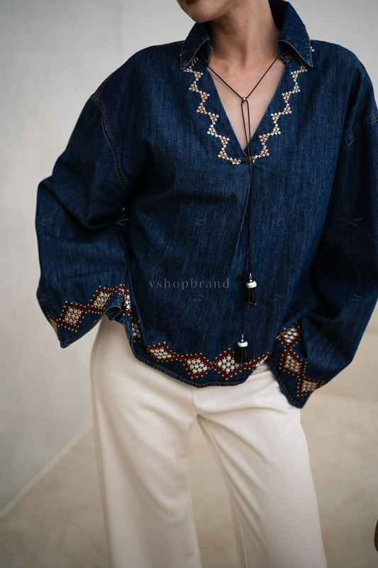 Denim boho love