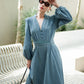 Mandarin maxi dress Light