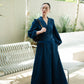 Mandarin maxi dress Dark
