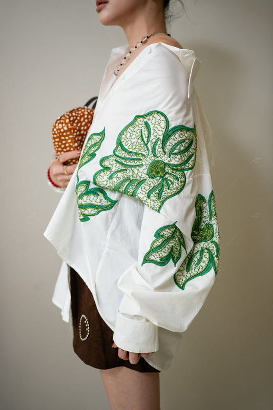 Floretta shirt white