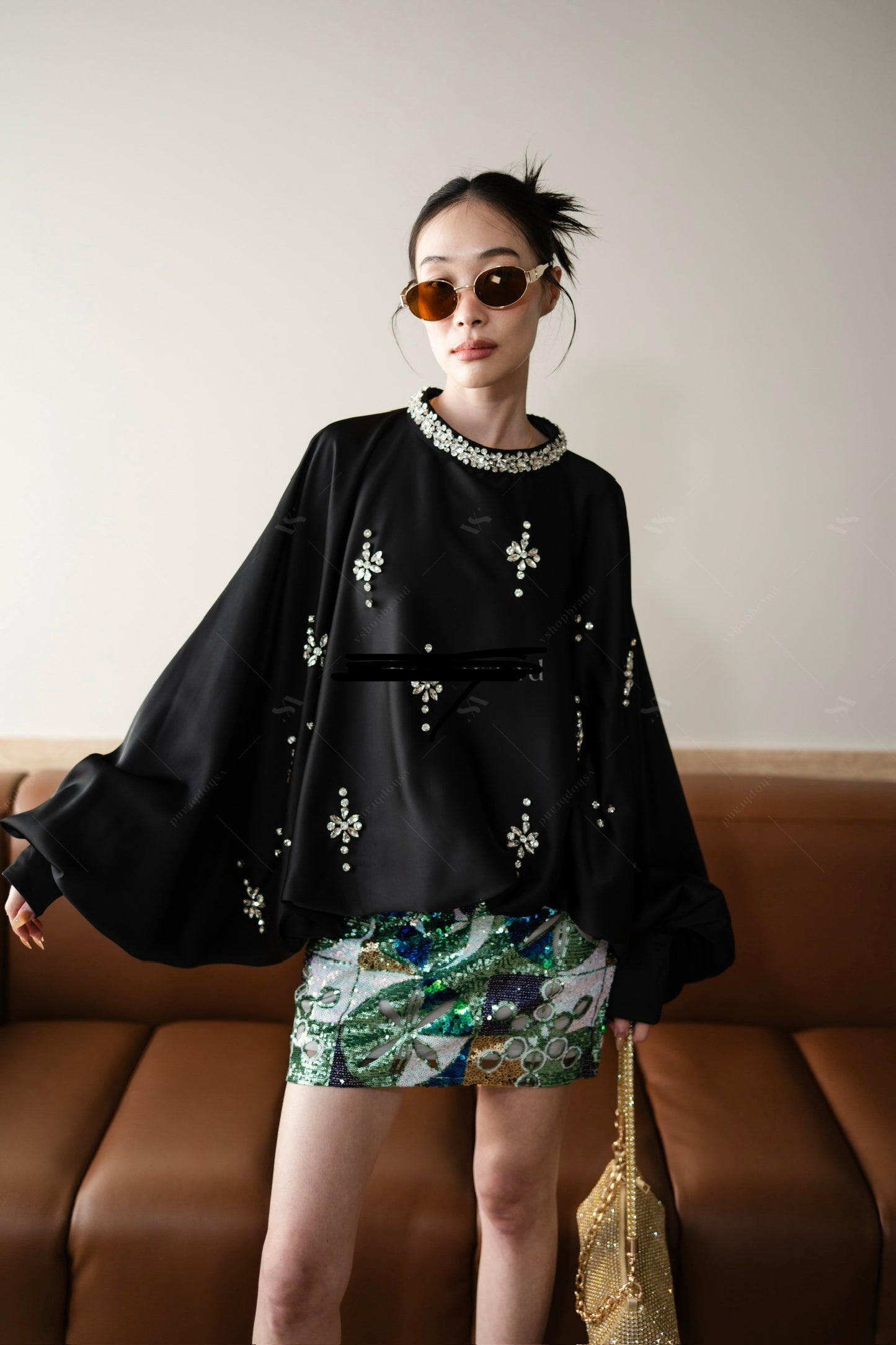 Jewelled princess Black