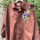 Floral fantasy Shirt Brown
