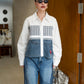 Striped Love White