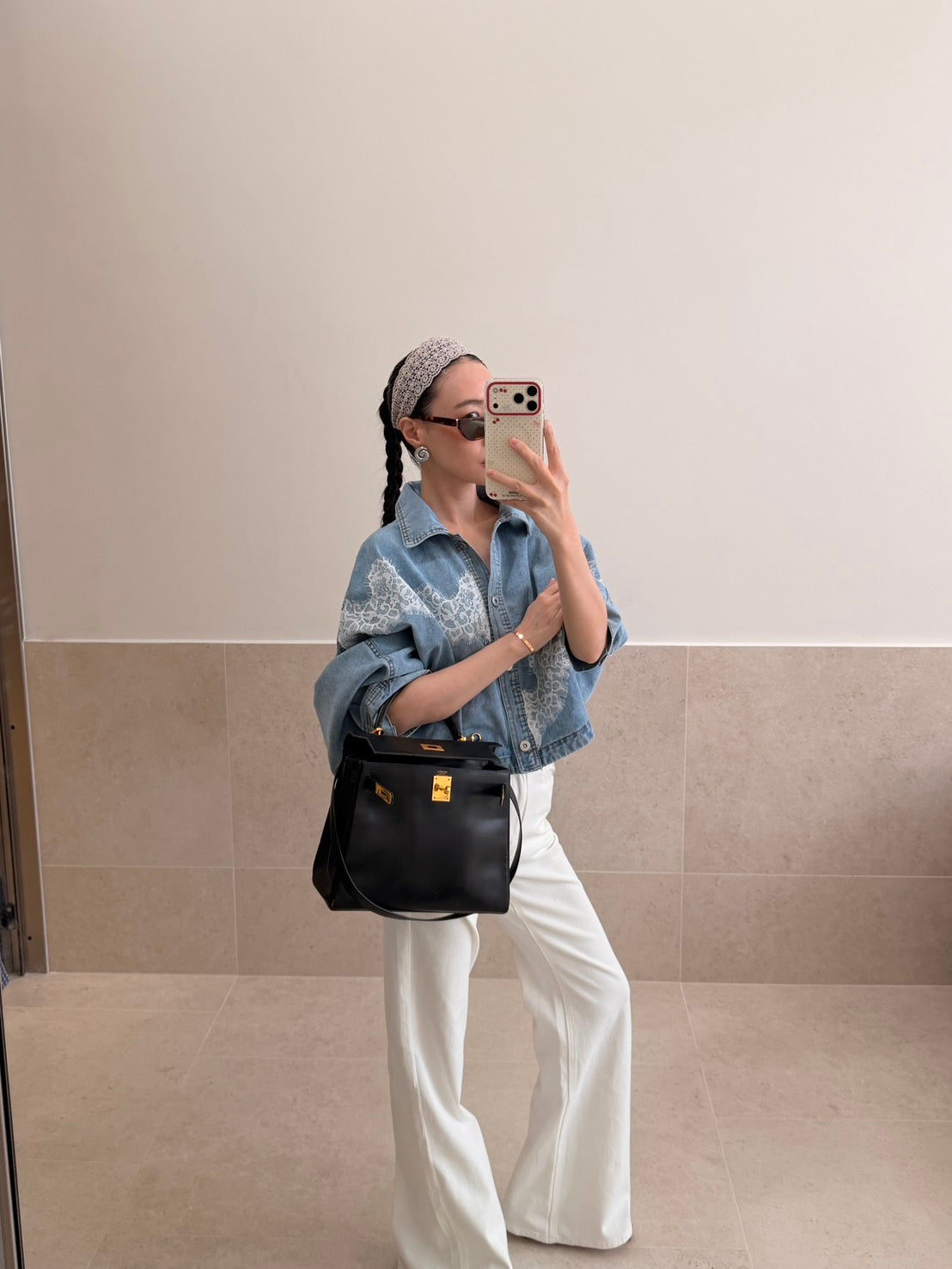 Denim Desire Shacket Blue Light