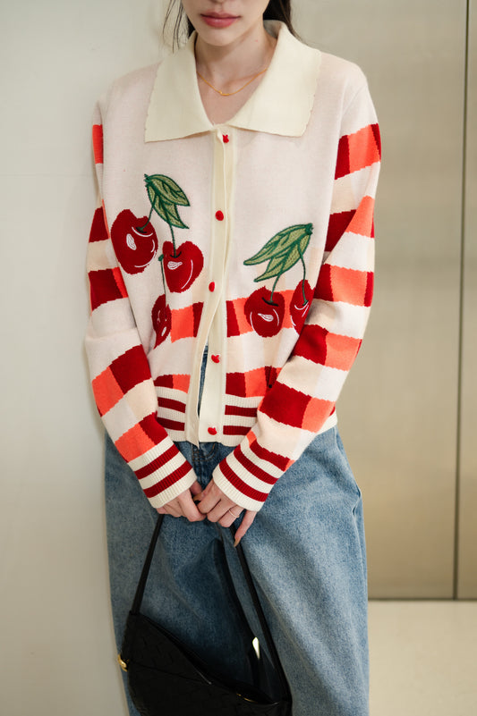 Cherry pop sweater