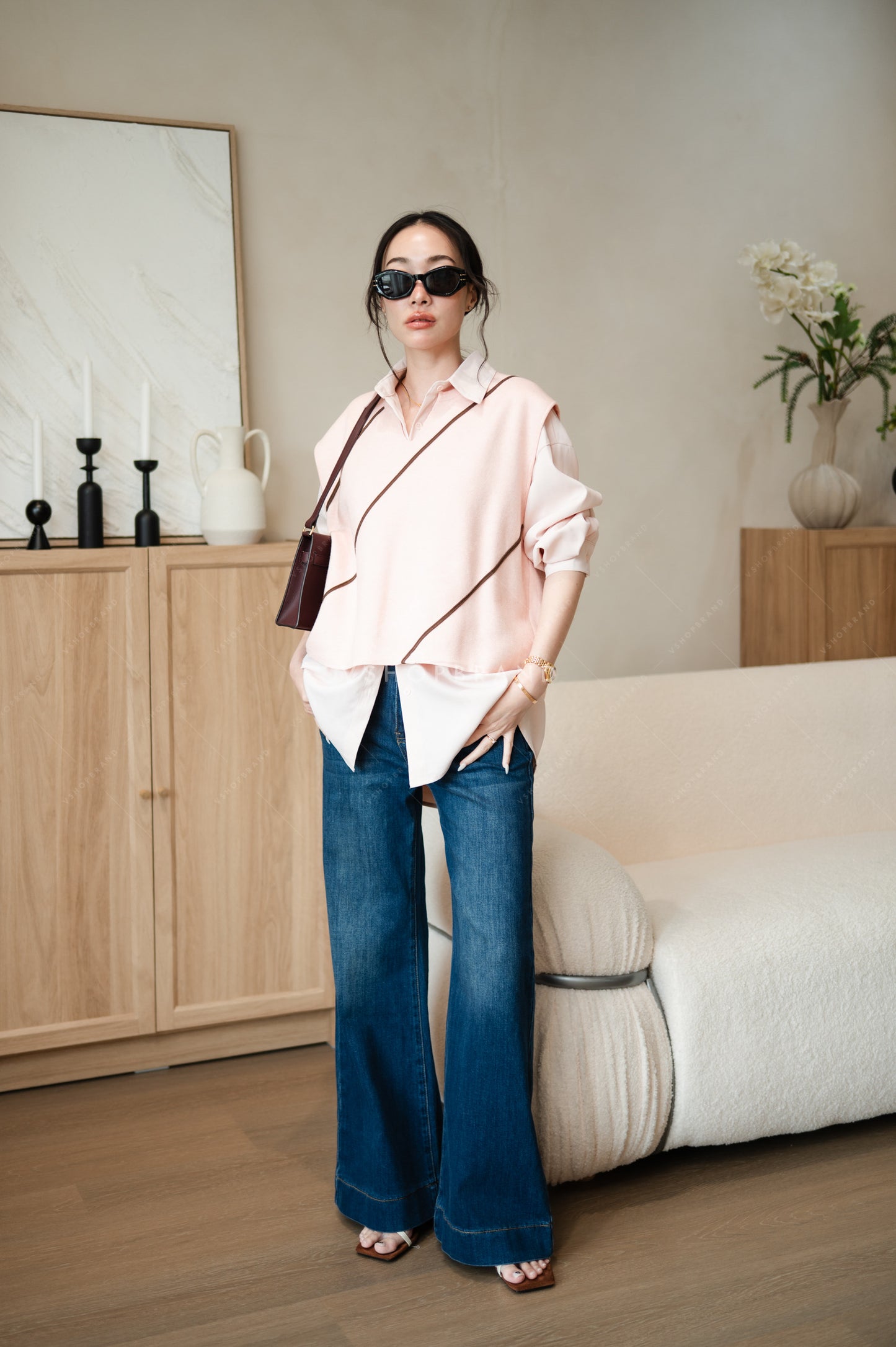 The Desire Tier Shirt pink