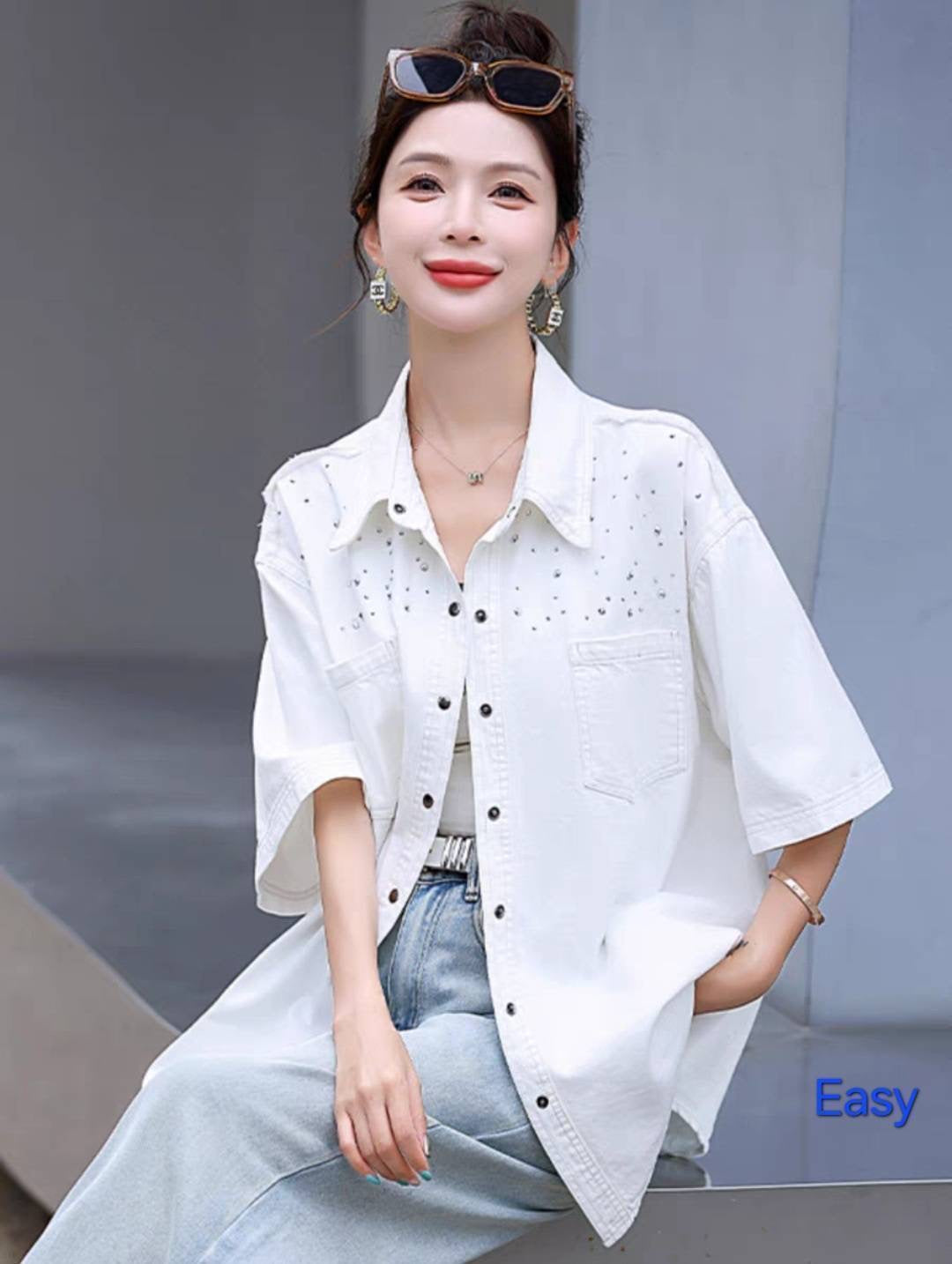 Denim Stud